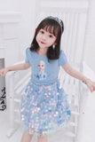 Elsa Summer Dress For Kids Girls