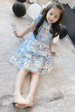 Elsa Summer Dress For Kids Girls