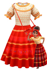 Encanto Dolores Dress Costume for Girls Kids