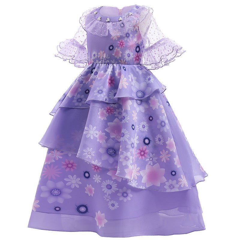 Encanto Isabela Dress Costume for Girls