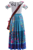 Encanto Mirabel Madrigal Dress Costume for Girls. Deliver in 5 Business Days.