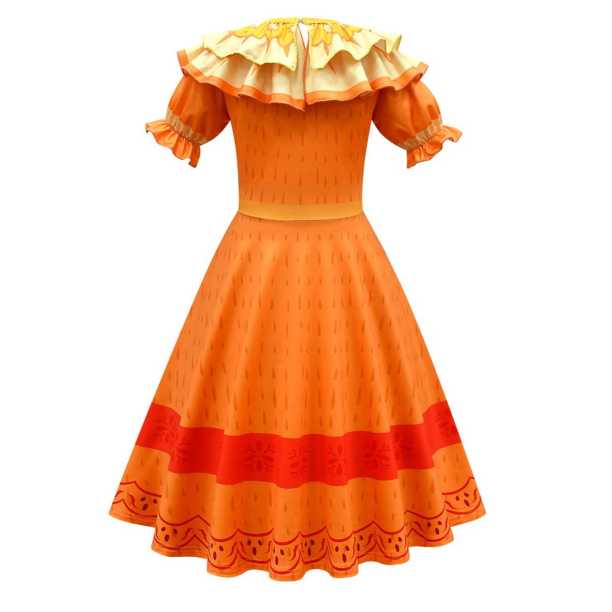 Encanto Pepa Dress Costume for Girls Kids