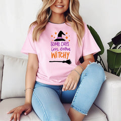 Extray Witch. Halloween T Shirt for Women