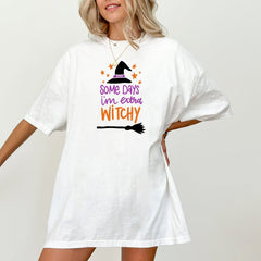 Extray Witch. Halloween T Shirt for Women