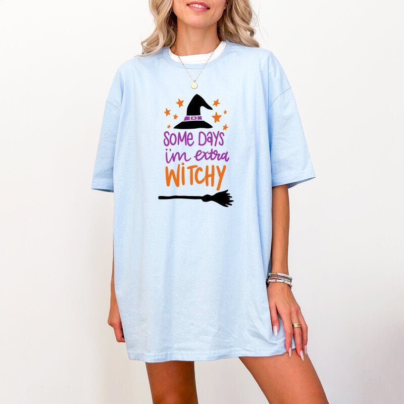 Extray Witch. Halloween T Shirt for Women