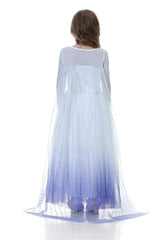 Frozen 2 Elsa White Show Yourself Dress For Girls