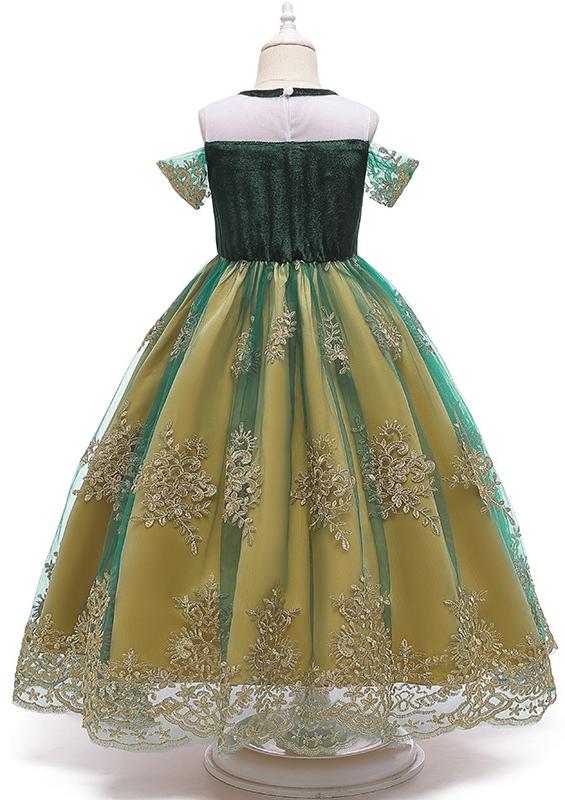 Frozen Anna Dress Costume For Girls