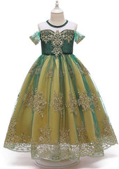 Frozen Anna Dress Costume For Girls