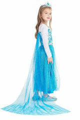 Frozen Elsa Dress For Kids Girls