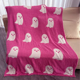 Ghost Boo Halloween Blankets