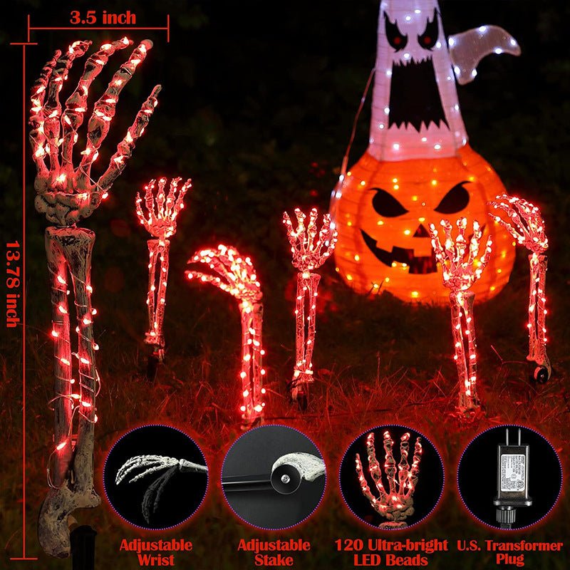 Ghost Hand Props with Lights, 5pcs