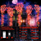 Ghost Hand Props with Lights, 5pcs