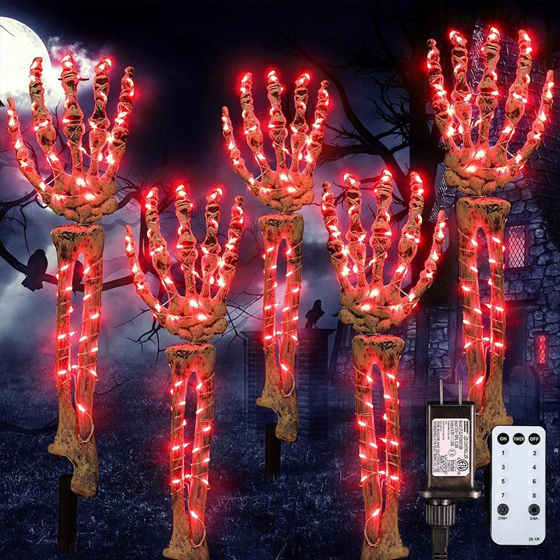 Ghost Hand Props with Lights, 5pcs