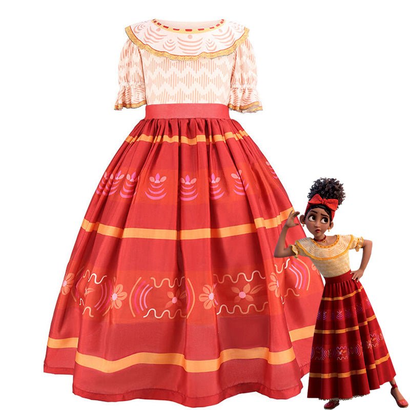 Girls' Encanto Dolores Dress Costume. Deliver in 5 Business Days.