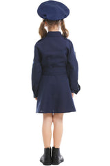 Girl's Police Officer Costume