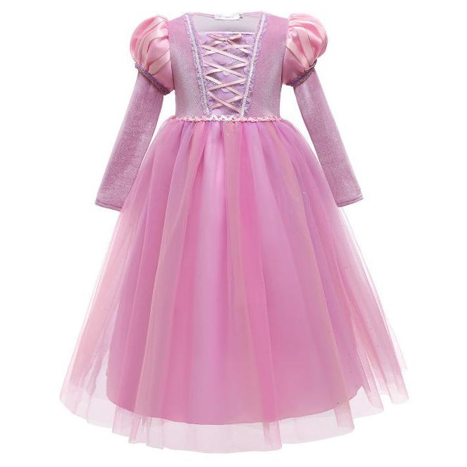 Girls Rapunzel Dress Costume for Winter