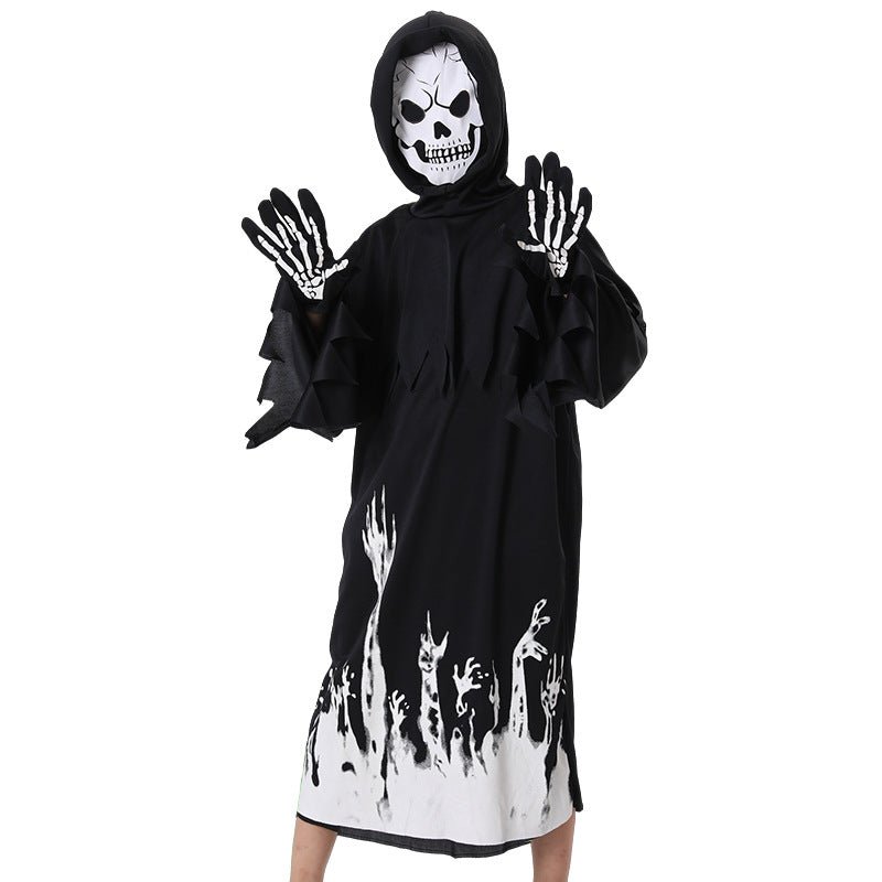 Glow in the Dark Grim Reaper Costume for Kids