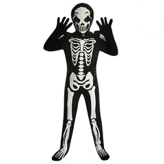 Glow in the Dark Skeleton Costume for Kids