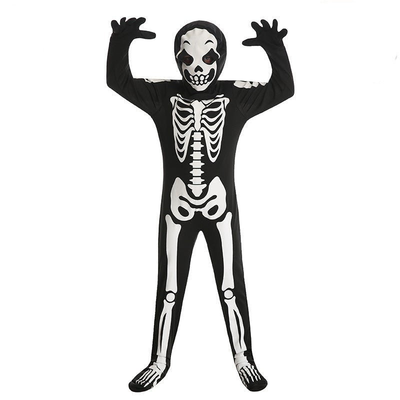 Glow in the Dark Skeleton Costume for Kids