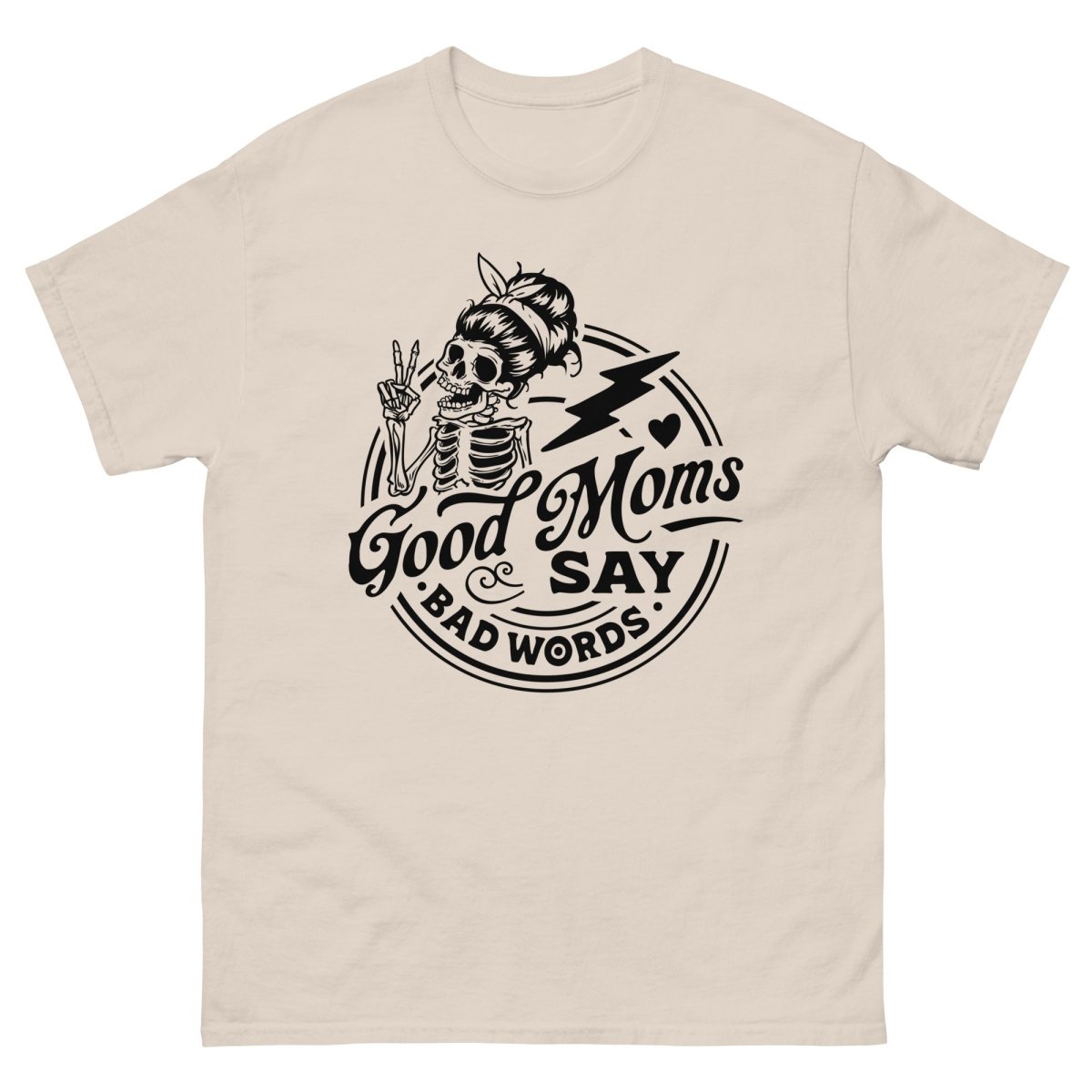 Good Mom Says Bad Words, Halloween T Shirt for Moms