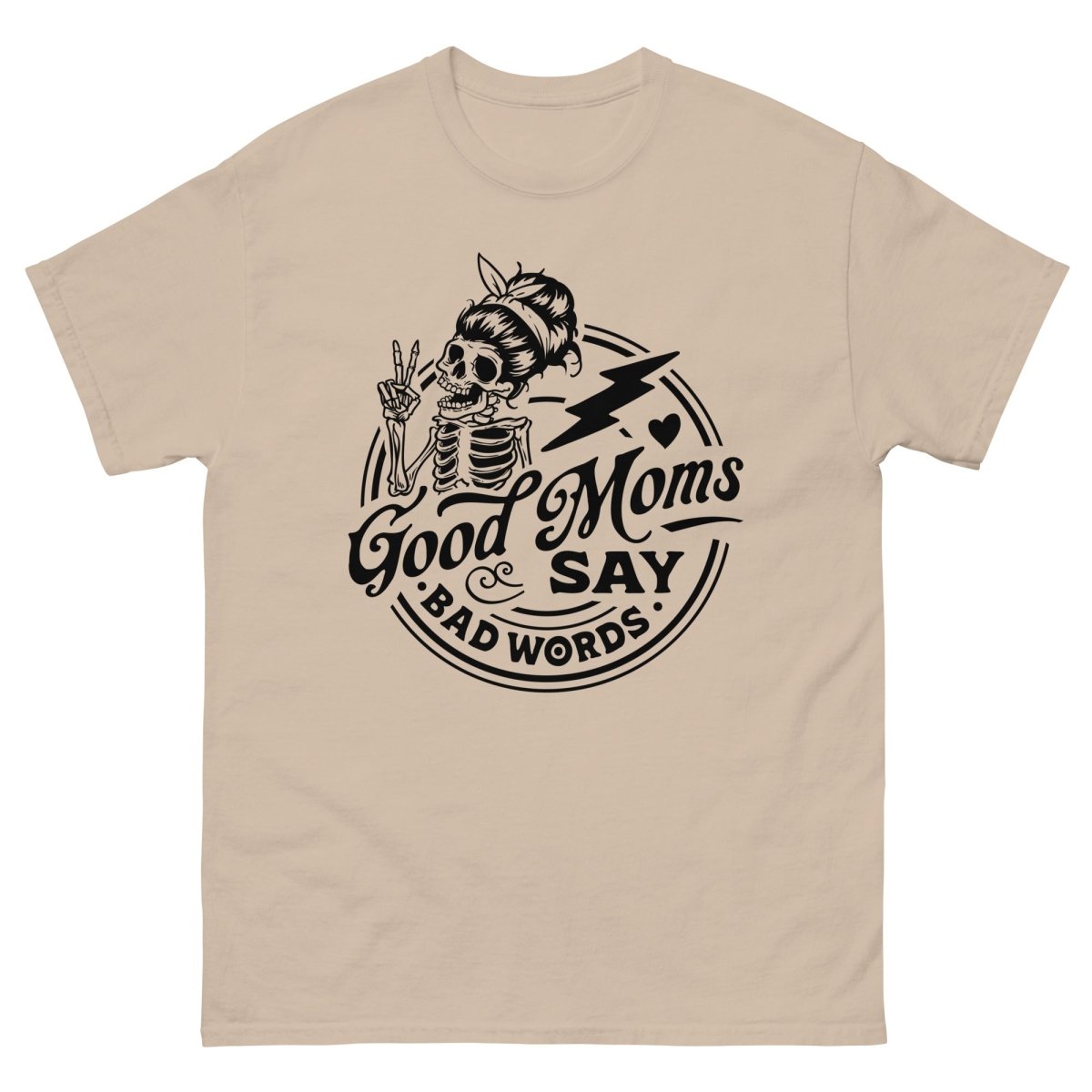 Good Mom Says Bad Words, Halloween T Shirt for Moms