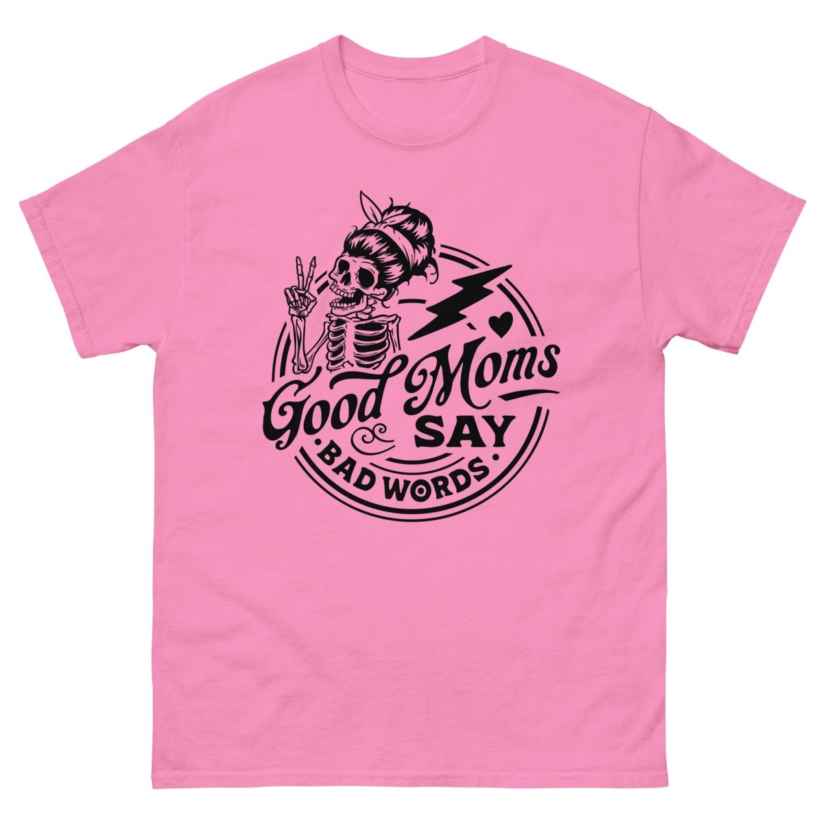 Good Mom Says Bad Words, Halloween T Shirt for Moms