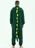 Green Dinosaur Onesie Costume For Adults and Teenagers