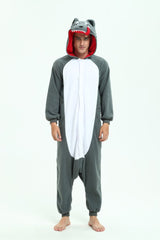 Grey Wolf Onesie For Adults and Teenagers