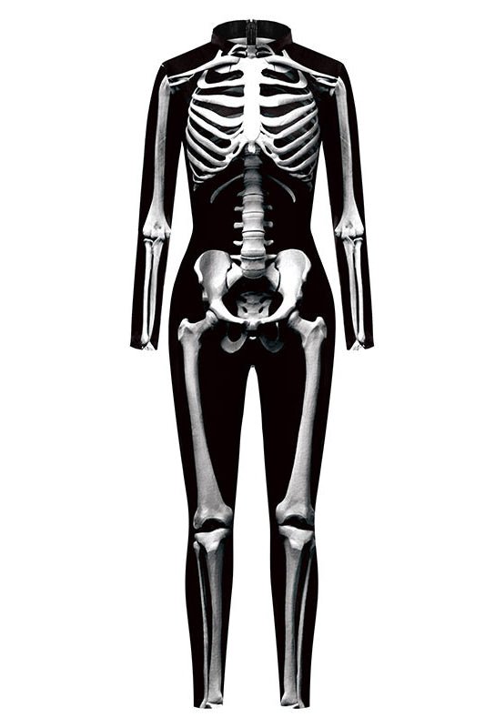 Halloween 3D Skeleton Bodysuit Costumes