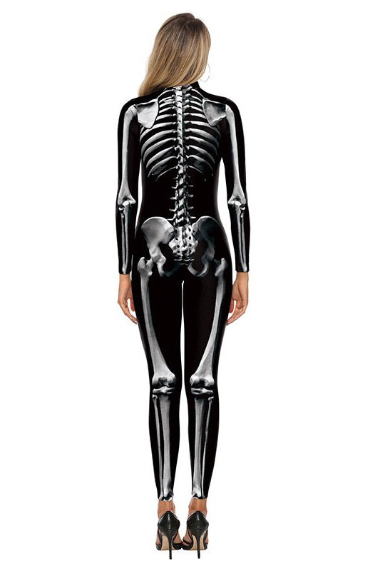 Halloween 3D Skeleton Bodysuit Costumes