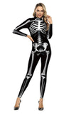 Halloween 3D Skeleton Bodysuit Costumes