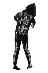 Halloween 3D Skeleton Bodysuit Costumes For Adult And Kids