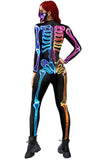 Halloween 3D Skeleton Jumpsuit Costumes