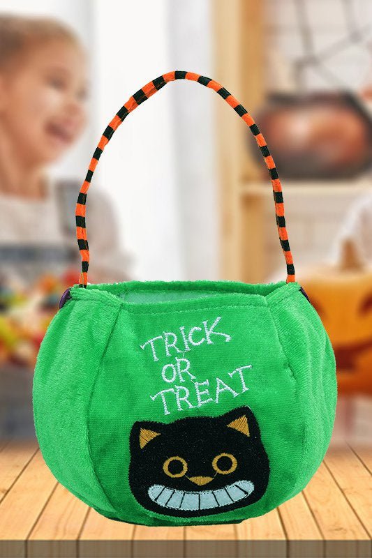 Halloween Candy Bag, Round Pumpkin Handbag for Kids