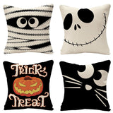 Halloween Cute Cushion Covers, 4pcs