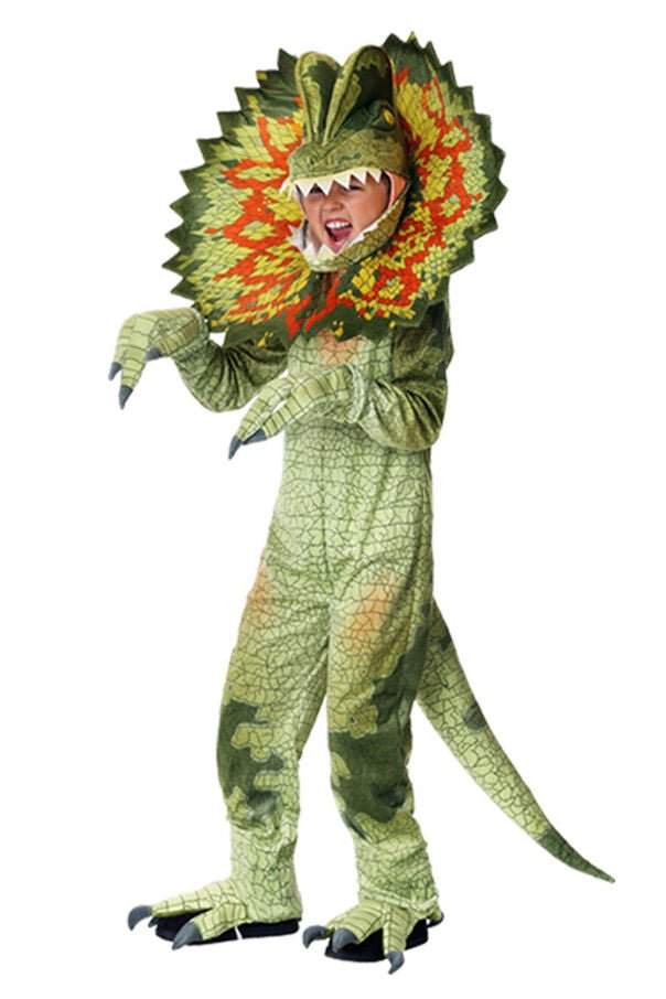 Halloween Dilophosaurus Costume For Kids