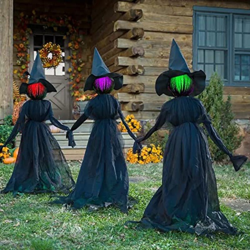 Halloween Outdoor Witch Lights