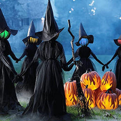 Halloween Outdoor Witch Lights