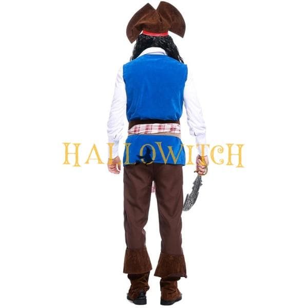 Halloween Pirate Costume For Adult Men