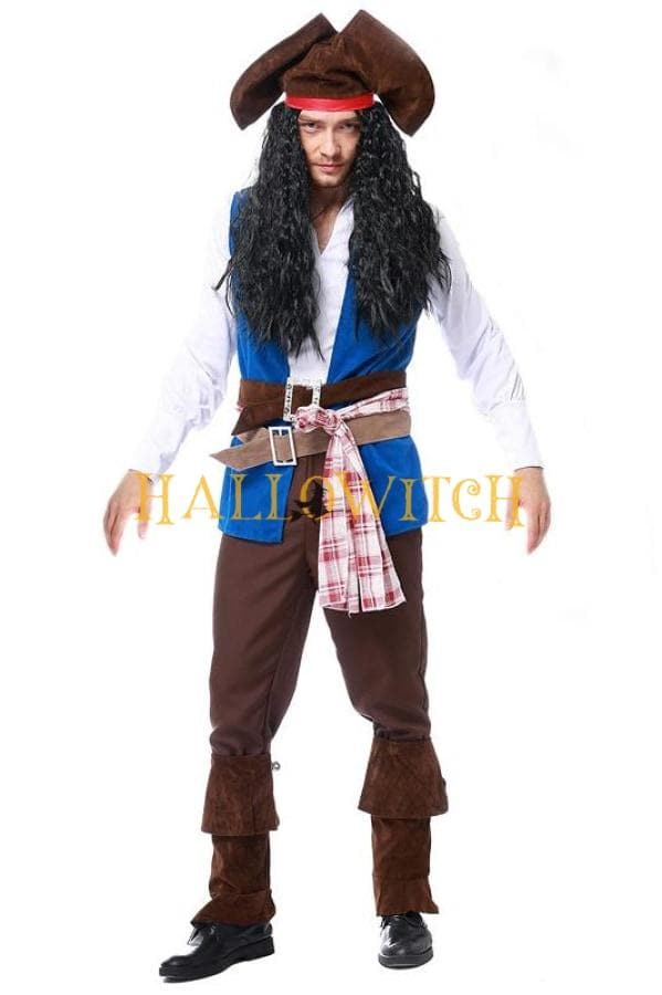 Halloween Pirate Costume For Adult Men