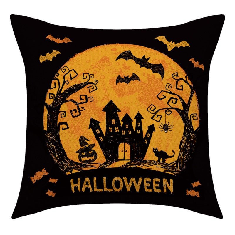 Halloween Skeleton Cushion Covers, 4pcs