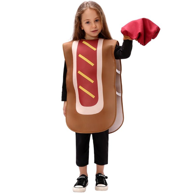 Hot Dog Costume for Kids and Toddlers