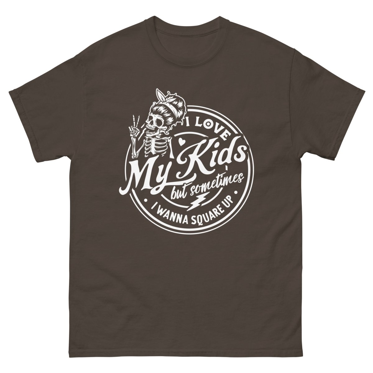 I Love My Kids. Halloween T Shirt for Moms