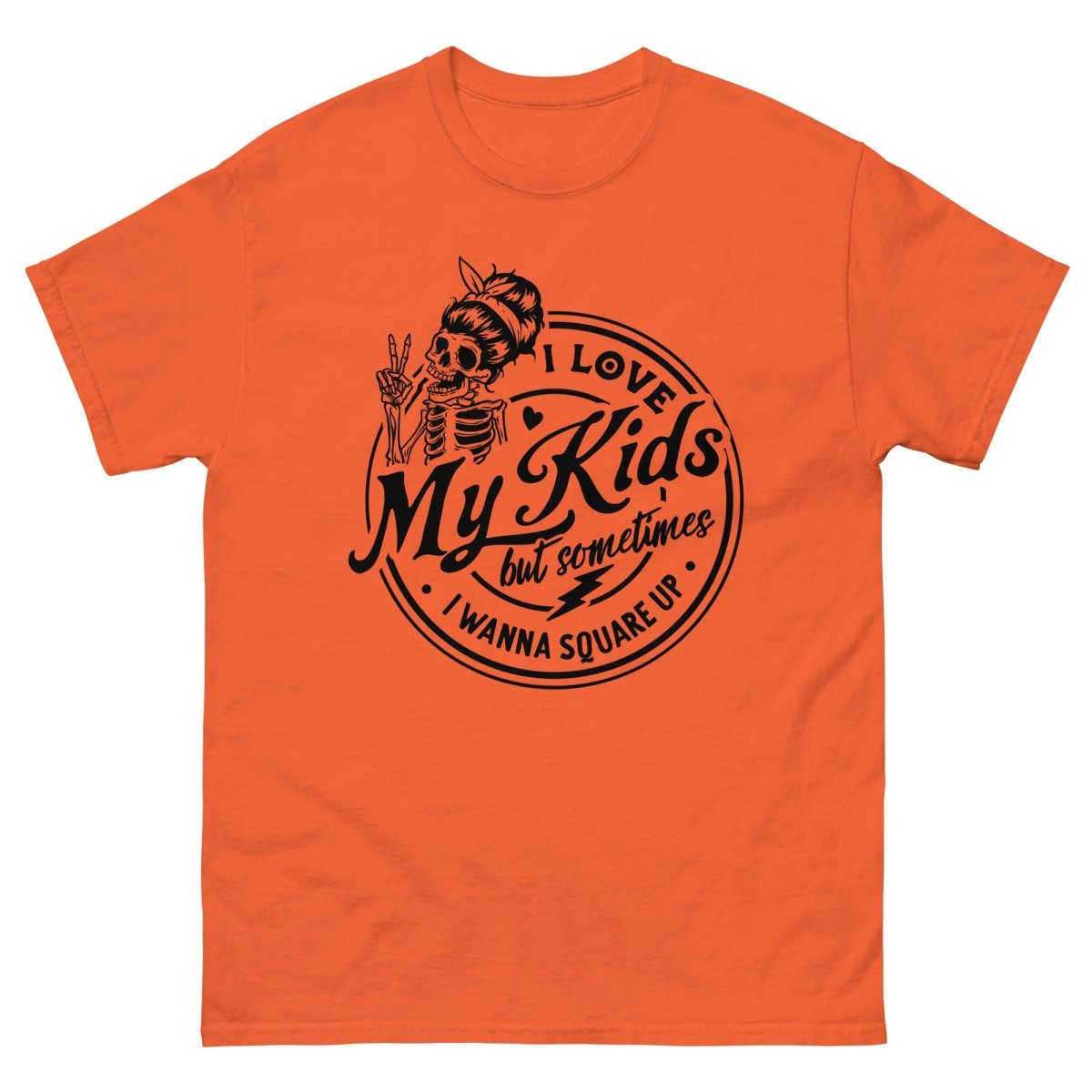 I Love My Kids. Halloween T Shirt for Moms