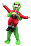 Inflatable Alien Abduction Santa Claus Costume For Adult