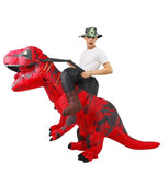 Inflatable Riding Dinosaur Costume For Adult Men