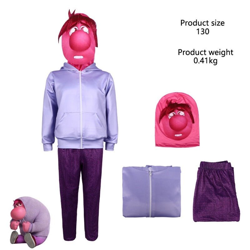 Inside Out 2 Embarrassment Costume for Kids.