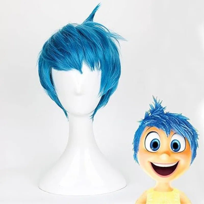 Joy Inside Out Wig Costume for Adults