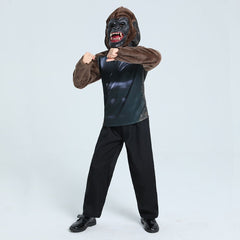 King Kong Costume for Kids, Mask & Shirt