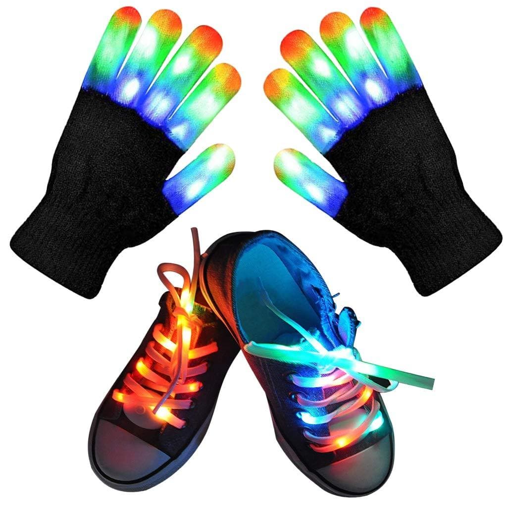 Light Up Gloves Costume